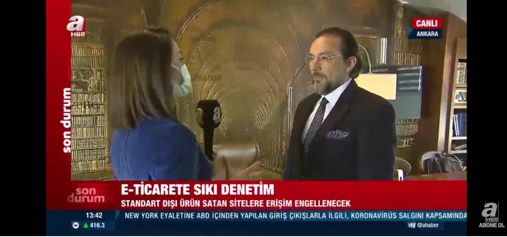 A Haber ve TRT Haber Röportajı